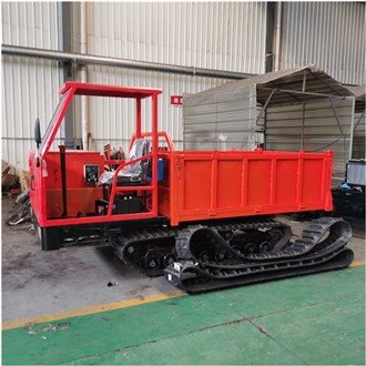 Pembawa Crawler dengan Jengkaut