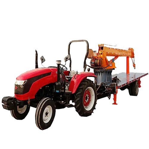 Tractor Flatbed Crane